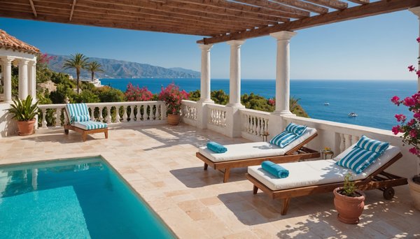 Location de vacances avec piscine en Méditerranée : Plaisir aquatique garanti