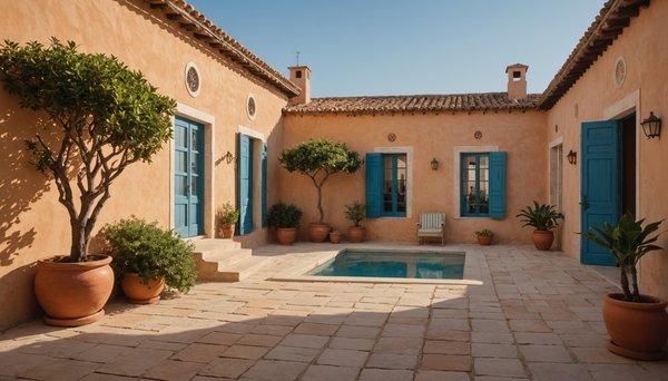 Location de vacances en Méditerranée avec jardin zen : Relaxation et sérénité