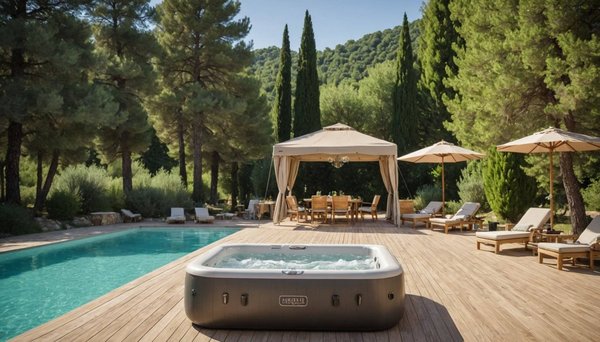 Détente absolue : camping de luxe avec spa privé en provence