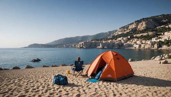 Top spots pour camper près de la mer en méditerranée
